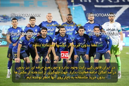 1945825, Tehran, Iran, لیگ برتر فوتبال ایران، Persian Gulf Cup، Week 22، Second Leg، Esteghlal 1 v 0 Sanat Naft Abadan on 2022/03/11 at Azadi Stadium