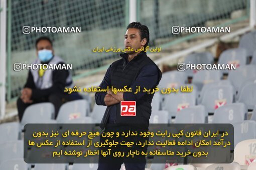 1945827, Tehran, Iran, لیگ برتر فوتبال ایران، Persian Gulf Cup، Week 22، Second Leg، Esteghlal 1 v 0 Sanat Naft Abadan on 2022/03/11 at Azadi Stadium
