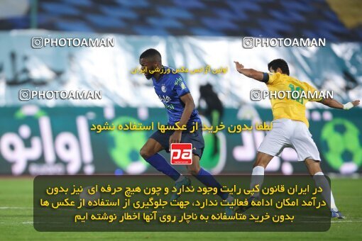 1945835, Tehran, Iran, لیگ برتر فوتبال ایران، Persian Gulf Cup، Week 22، Second Leg، Esteghlal 1 v 0 Sanat Naft Abadan on 2022/03/11 at Azadi Stadium