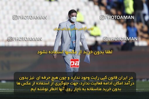 1999906, Tehran, Iran, لیگ برتر فوتبال ایران، Persian Gulf Cup، Week 23، Second Leg، Persepolis 1 v 1 Esteghlal on 2022/03/17 at Azadi Stadium