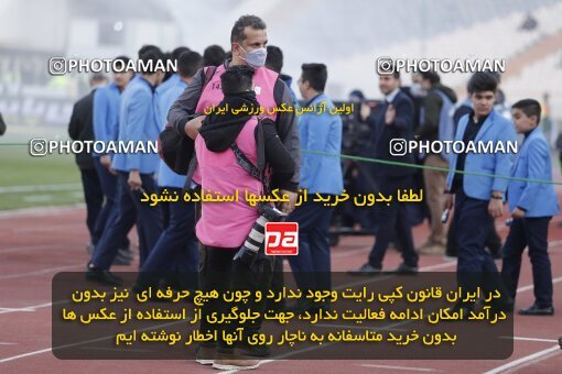 1999907, Tehran, Iran, لیگ برتر فوتبال ایران، Persian Gulf Cup، Week 23، Second Leg، Persepolis 1 v 1 Esteghlal on 2022/03/17 at Azadi Stadium