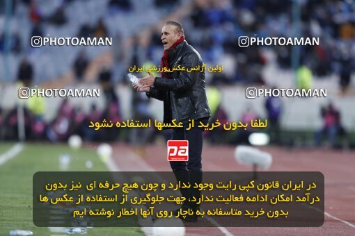 1999959, Tehran, Iran, لیگ برتر فوتبال ایران، Persian Gulf Cup، Week 23، Second Leg، Persepolis 1 v 1 Esteghlal on 2022/03/17 at Azadi Stadium