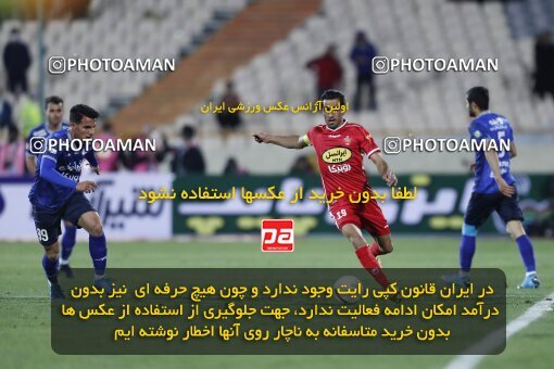 1999993, Tehran, Iran, لیگ برتر فوتبال ایران، Persian Gulf Cup، Week 23، Second Leg، Persepolis 1 v 1 Esteghlal on 2022/03/17 at Azadi Stadium