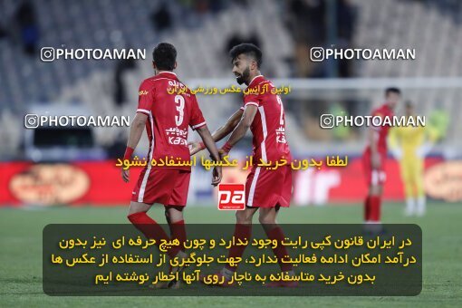 2000025, Tehran, Iran, لیگ برتر فوتبال ایران، Persian Gulf Cup، Week 23، Second Leg، Persepolis 1 v 1 Esteghlal on 2022/03/17 at Azadi Stadium