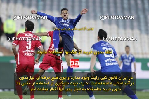 2000030, Tehran, Iran, لیگ برتر فوتبال ایران، Persian Gulf Cup، Week 23، Second Leg، Persepolis 1 v 1 Esteghlal on 2022/03/17 at Azadi Stadium