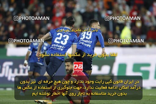 2000032, Tehran, Iran, Iran Pro League، Persian Gulf Cup، 2021-2022 season، Second Leg، Week 23، Persepolis v Esteghlal on 2022/03/17 at Azadi Stadium  / ([*parameter:140*] - [*parameter:139*]) (11)