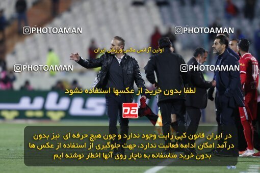 2000038, Tehran, Iran, لیگ برتر فوتبال ایران، Persian Gulf Cup، Week 23، Second Leg، Persepolis 1 v 1 Esteghlal on 2022/03/17 at Azadi Stadium