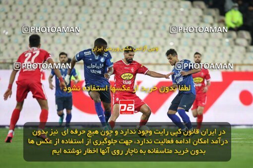1945862, Tehran, Iran, لیگ برتر فوتبال ایران، Persian Gulf Cup، Week 23، Second Leg، Persepolis 1 v 1 Esteghlal on 2022/03/17 at Azadi Stadium
