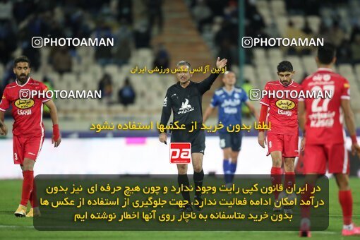 1945866, Tehran, Iran, لیگ برتر فوتبال ایران، Persian Gulf Cup، Week 23، Second Leg، Persepolis 1 v 1 Esteghlal on 2022/03/17 at Azadi Stadium