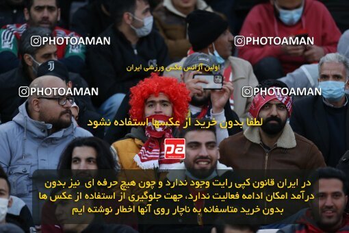 1922376, Tehran, Iran, لیگ برتر فوتبال ایران، Persian Gulf Cup، Week 23، Second Leg، Persepolis 1 v 1 Esteghlal on 2022/03/17 at Azadi Stadium