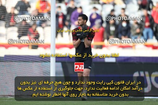 1922386, Tehran, Iran, لیگ برتر فوتبال ایران، Persian Gulf Cup، Week 23، Second Leg، Persepolis 1 v 1 Esteghlal on 2022/03/17 at Azadi Stadium