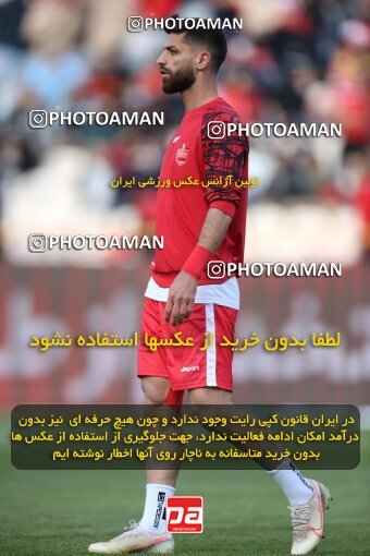 1922390, Tehran, Iran, لیگ برتر فوتبال ایران، Persian Gulf Cup، Week 23، Second Leg، Persepolis 1 v 1 Esteghlal on 2022/03/17 at Azadi Stadium