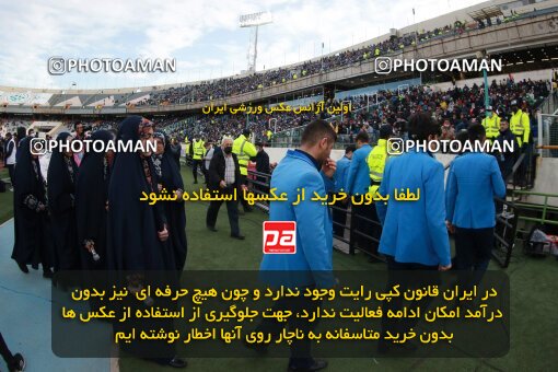 1922407, Tehran, Iran, لیگ برتر فوتبال ایران، Persian Gulf Cup، Week 23، Second Leg، Persepolis 1 v 1 Esteghlal on 2022/03/17 at Azadi Stadium