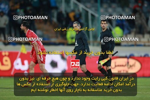1922421, Tehran, Iran, لیگ برتر فوتبال ایران، Persian Gulf Cup، Week 23، Second Leg، Persepolis 1 v 1 Esteghlal on 2022/03/17 at Azadi Stadium