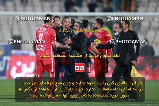 1922432, لیگ برتر فوتبال ایران، Persian Gulf Cup، Week 23، Second Leg، 2022/03/17، Tehran، Azadi Stadium، Persepolis 1 - ۱ Esteghlal