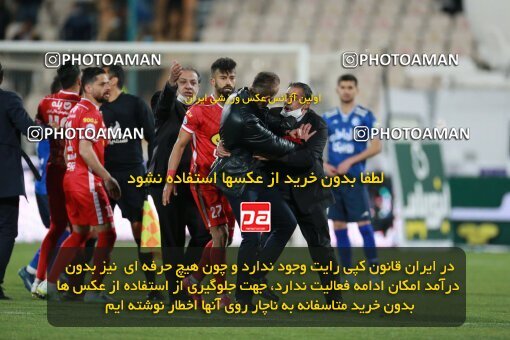 1922433, Tehran, Iran, لیگ برتر فوتبال ایران، Persian Gulf Cup، Week 23، Second Leg، Persepolis 1 v 1 Esteghlal on 2022/03/17 at Azadi Stadium