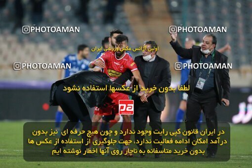 1922434, Tehran, Iran, لیگ برتر فوتبال ایران، Persian Gulf Cup، Week 23، Second Leg، Persepolis 1 v 1 Esteghlal on 2022/03/17 at Azadi Stadium