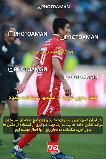 1922481, Tehran, Iran, لیگ برتر فوتبال ایران، Persian Gulf Cup، Week 23، Second Leg، Persepolis 1 v 1 Esteghlal on 2022/03/17 at Azadi Stadium