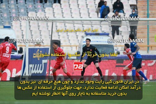 1922483, Tehran, Iran, لیگ برتر فوتبال ایران، Persian Gulf Cup، Week 23، Second Leg، Persepolis 1 v 1 Esteghlal on 2022/03/17 at Azadi Stadium