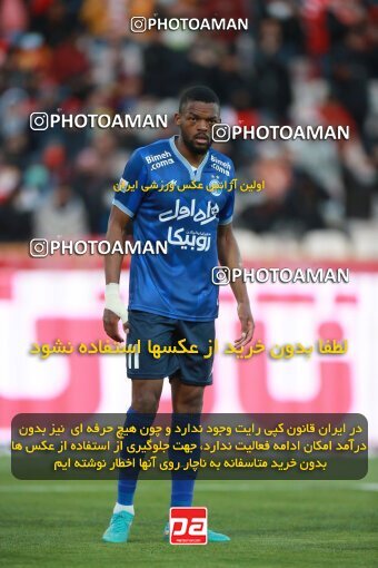 1922496, Tehran, Iran, لیگ برتر فوتبال ایران، Persian Gulf Cup، Week 23، Second Leg، Persepolis 1 v 1 Esteghlal on 2022/03/17 at Azadi Stadium