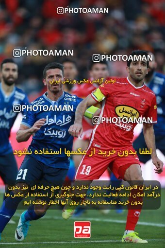 1922497, Tehran, Iran, لیگ برتر فوتبال ایران، Persian Gulf Cup، Week 23، Second Leg، Persepolis 1 v 1 Esteghlal on 2022/03/17 at Azadi Stadium