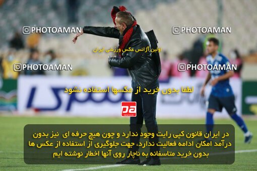 1922582, Tehran, Iran, لیگ برتر فوتبال ایران، Persian Gulf Cup، Week 23، Second Leg، Persepolis 1 v 1 Esteghlal on 2022/03/17 at Azadi Stadium