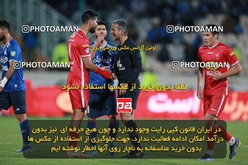 1922597, Tehran, Iran, لیگ برتر فوتبال ایران، Persian Gulf Cup، Week 23، Second Leg، Persepolis 1 v 1 Esteghlal on 2022/03/17 at Azadi Stadium