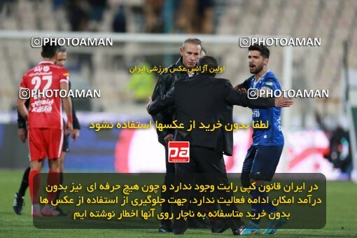 1922613, Tehran, Iran, لیگ برتر فوتبال ایران، Persian Gulf Cup، Week 23، Second Leg، Persepolis 1 v 1 Esteghlal on 2022/03/17 at Azadi Stadium