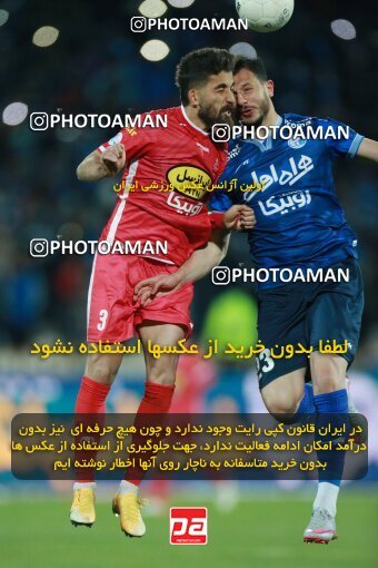 1922618, Tehran, Iran, لیگ برتر فوتبال ایران، Persian Gulf Cup، Week 23، Second Leg، Persepolis 1 v 1 Esteghlal on 2022/03/17 at Azadi Stadium
