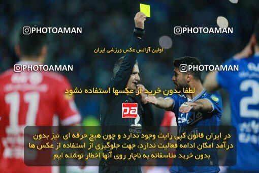 1922632, Tehran, Iran, لیگ برتر فوتبال ایران، Persian Gulf Cup، Week 23، Second Leg، Persepolis 1 v 1 Esteghlal on 2022/03/17 at Azadi Stadium