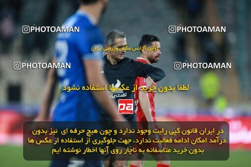 1922633, Tehran, Iran, لیگ برتر فوتبال ایران، Persian Gulf Cup، Week 23، Second Leg، Persepolis 1 v 1 Esteghlal on 2022/03/17 at Azadi Stadium