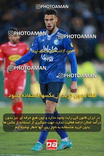 1922635, Tehran, Iran, لیگ برتر فوتبال ایران، Persian Gulf Cup، Week 23، Second Leg، Persepolis 1 v 1 Esteghlal on 2022/03/17 at Azadi Stadium