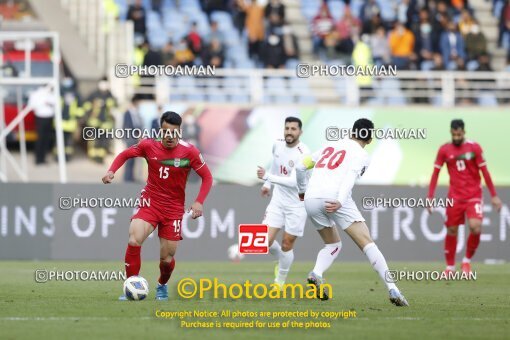 1915722, مرحله نهایی مسابقات فوتبال مقدماتی جام جهانی ۲۰۲۲ قطر و مقدماتی جام ملتهای ۲۰۲۳ آسیا، گروه A، [*parameter:27*], 1401/01/09، ایران، مشهد، ورزشگاه امام رضا مشهد، ایران ۲ - ۰ لبنان