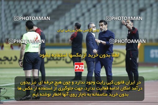 2000212, Tehran, Iran, لیگ برتر فوتبال ایران، Persian Gulf Cup، Week 24، Second Leg، Havadar S.C. 0 v 0 Persepolis on 2022/04/04 at Shahid Dastgerdi Stadium