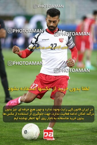 2000243, Tehran, Iran, لیگ برتر فوتبال ایران، Persian Gulf Cup، Week 25، Second Leg، Persepolis 2 v 0 Paykan on 2022/05/04 at Azadi Stadium