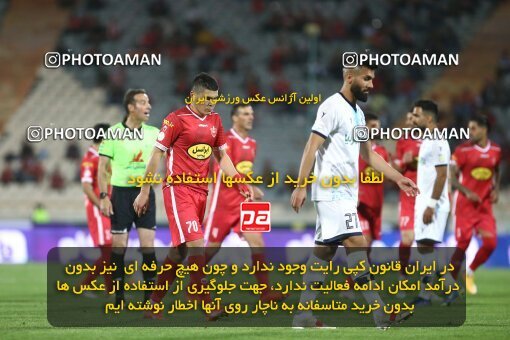 2000335, Tehran, Iran, لیگ برتر فوتبال ایران، Persian Gulf Cup، Week 25، Second Leg، Persepolis 2 v 0 Paykan on 2022/05/04 at Azadi Stadium
