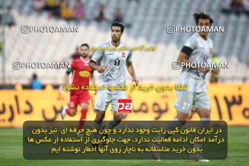 2002025, Tehran, Iran, لیگ برتر فوتبال ایران، Persian Gulf Cup، Week 29، Second Leg، Persepolis 2 v 1 Padideh Mashhad on 2022/05/29 at Azadi Stadium