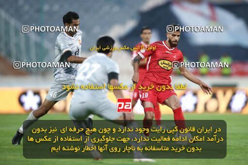 2002048, Tehran, Iran, لیگ برتر فوتبال ایران، Persian Gulf Cup، Week 29، Second Leg، Persepolis 2 v 1 Padideh Mashhad on 2022/05/29 at Azadi Stadium