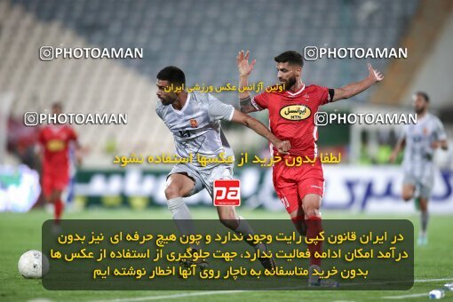 2002116, Tehran, Iran, لیگ برتر فوتبال ایران، Persian Gulf Cup، Week 29، Second Leg، Persepolis 2 v 1 Padideh Mashhad on 2022/05/29 at Azadi Stadium