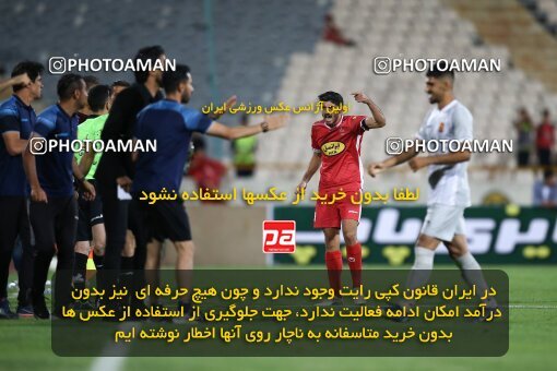 2002146, Tehran, Iran, لیگ برتر فوتبال ایران، Persian Gulf Cup، Week 29، Second Leg، Persepolis 2 v 1 Padideh Mashhad on 2022/05/29 at Azadi Stadium