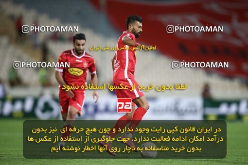 2002164, Tehran, Iran, لیگ برتر فوتبال ایران، Persian Gulf Cup، Week 29، Second Leg، Persepolis 2 v 1 Padideh Mashhad on 2022/05/29 at Azadi Stadium