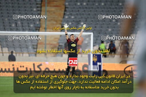 2002170, Tehran, Iran, لیگ برتر فوتبال ایران، Persian Gulf Cup، Week 29، Second Leg، Persepolis 2 v 1 Padideh Mashhad on 2022/05/29 at Azadi Stadium