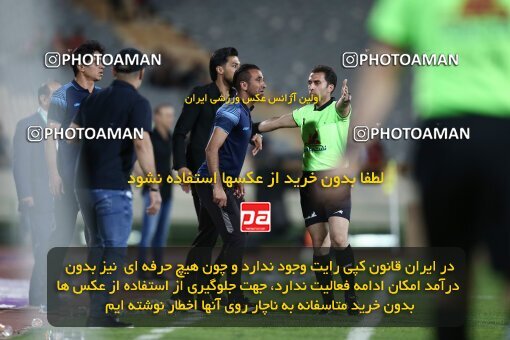 2002183, Tehran, Iran, لیگ برتر فوتبال ایران، Persian Gulf Cup، Week 29، Second Leg، Persepolis 2 v 1 Padideh Mashhad on 2022/05/29 at Azadi Stadium