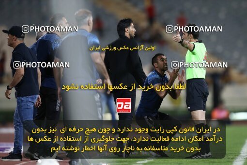 2002184, Tehran, Iran, لیگ برتر فوتبال ایران، Persian Gulf Cup، Week 29، Second Leg، Persepolis 2 v 1 Padideh Mashhad on 2022/05/29 at Azadi Stadium