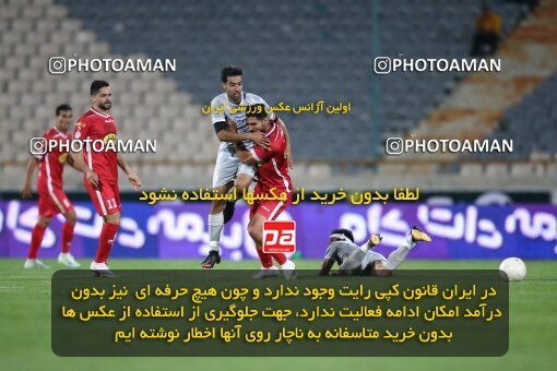 2002191, Tehran, Iran, لیگ برتر فوتبال ایران، Persian Gulf Cup، Week 29، Second Leg، Persepolis 2 v 1 Padideh Mashhad on 2022/05/29 at Azadi Stadium