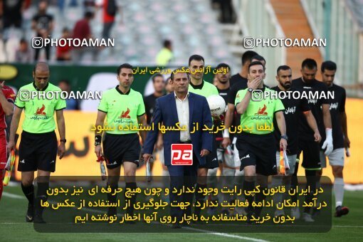 2002227, Tehran, Iran, لیگ برتر فوتبال ایران، Persian Gulf Cup، Week 29، Second Leg، Persepolis 2 v 1 Padideh Mashhad on 2022/05/29 at Azadi Stadium