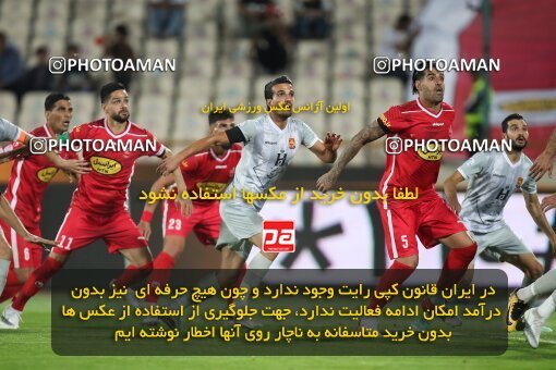 1955652, Tehran, Iran, لیگ برتر فوتبال ایران، Persian Gulf Cup، Week 29، Second Leg، Persepolis 2 v 1 Padideh Mashhad on 2022/05/29 at Azadi Stadium