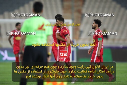 1955658, Tehran, Iran, لیگ برتر فوتبال ایران، Persian Gulf Cup، Week 29، Second Leg، Persepolis 2 v 1 Padideh Mashhad on 2022/05/29 at Azadi Stadium