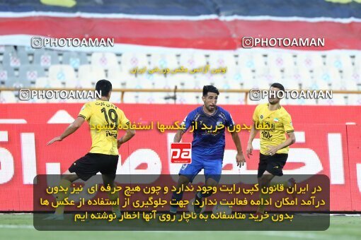 1912156, Tehran, Iran, لیگ برتر فوتبال ایران، Persian Gulf Cup، Week 1، First Leg، Esteghlal 0 v 2 Sepahan on 2022/08/12 at Azadi Stadium