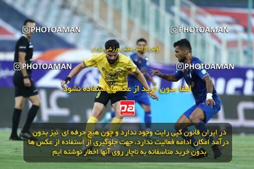 1912164, Tehran, Iran, لیگ برتر فوتبال ایران، Persian Gulf Cup، Week 1، First Leg، Esteghlal 0 v 2 Sepahan on 2022/08/12 at Azadi Stadium